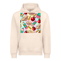 Sandshell school seamless pattern Urban Hoodie - BundleAndBundleShop