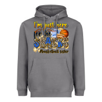 Storm im just here for the snacks basketball sister Heavyweight Hoodie - Zillion Design Studio
