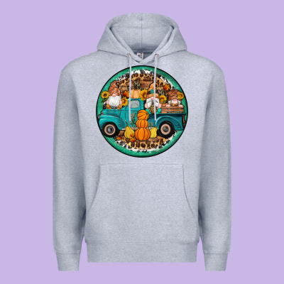 Fall Gnomes Round Earrings 3 Premium Hoodie Designed By Artiststas