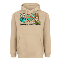 Mushroom peace love collie Heavyweight Hoodie - texasbilliewilder