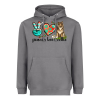 Storm peace love collie Heavyweight Hoodie - texasbilliewilder