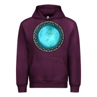 Mauve Wine gemstone Urban Hoodie - JahusDesignShop
