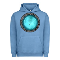 Pigment Pebble Blue gemstone Urban Hoodie - JahusDesignShop