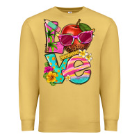 Antique Gold love summer teacher Premium Sweatshirt - texasbilliewilder