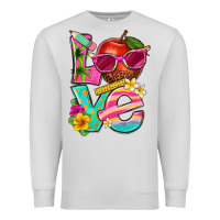 Dove Grey love summer teacher Premium Sweatshirt - texasbilliewilder