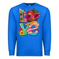 True Royal love summer teacher Premium Sweatshirt - texasbilliewilder