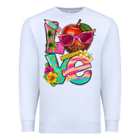 White love summer teacher Premium Sweatshirt - texasbilliewilder