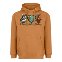 Meerkat peace love cowboy Heavyweight Hoodie - texasbilliewilder
