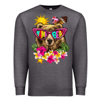 Charcoal Heather mama bear summer Premium Sweatshirt - texasbilliewilder