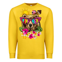 Lemon mama bear summer Premium Sweatshirt - texasbilliewilder