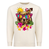 Sandshell mama bear summer Premium Sweatshirt - texasbilliewilder