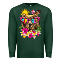 Sports Green mama bear summer Premium Sweatshirt - texasbilliewilder