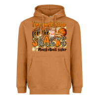 Meerkat im just here for the snacks basketball sister Heavyweight Hoodie - Zillion Design Studio
