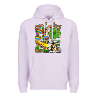 Lilac one lucky mama Premium Hoodie - AdoDesignShop