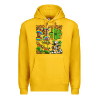 Lemon one lucky mama Premium Hoodie - AdoDesignShop