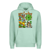 Seafoam one lucky mama Premium Hoodie - AdoDesignShop