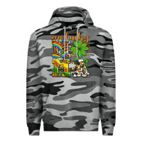 Slate Camo one lucky mama Premium Hoodie - AdoDesignShop