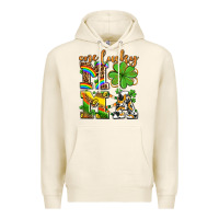 Tofu one lucky mama Premium Hoodie - AdoDesignShop