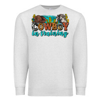 Oatmeal Heather cowboy in training Premium Sweatshirt - Zillion Design Studio