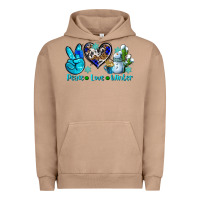 Pigment Burro peace love winter ado Urban Hoodie - AdoDesignShop
