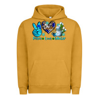 Pigment Peanut Butter peace love winter ado Urban Hoodie - AdoDesignShop