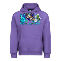 Tulip peace love winter ado Urban Hoodie - AdoDesignShop