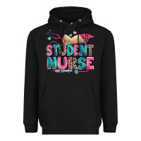 Black student nurse Heavyweight Hoodie - Zillion Design Studio