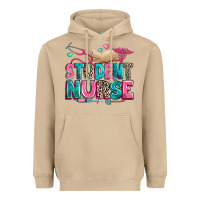 Mushroom student nurse Heavyweight Hoodie - Zillion Design Studio
