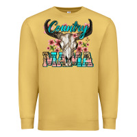 Antique Gold country mama Premium Sweatshirt - Zillion Design Studio