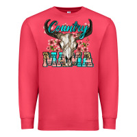 Cardinal country mama Premium Sweatshirt - Zillion Design Studio