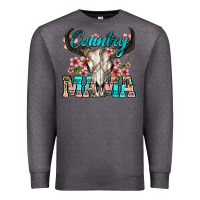 Charcoal Heather country mama Premium Sweatshirt - Zillion Design Studio