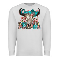 Dove Grey country mama Premium Sweatshirt - Zillion Design Studio