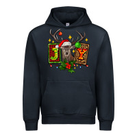 Navy joy with reindeer ado Urban Hoodie - AdoDesignShop