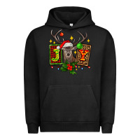Pigment Black joy with reindeer ado Urban Hoodie - AdoDesignShop