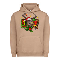 Pigment Burro joy with reindeer ado Urban Hoodie - AdoDesignShop