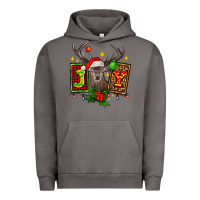 Pigment Tornado joy with reindeer ado Urban Hoodie - AdoDesignShop