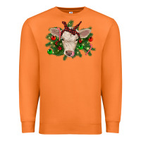 Carrot Christmas charolais calf Premium Sweatshirt - RanaPortraitStore