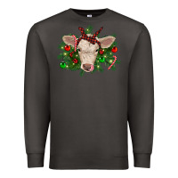 Smoke Christmas charolais calf Premium Sweatshirt - RanaPortraitStore