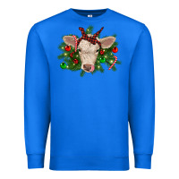 True Royal Christmas charolais calf Premium Sweatshirt - RanaPortraitStore