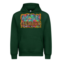 Forest Green hot girl summer Urban Hoodie - Artiststas