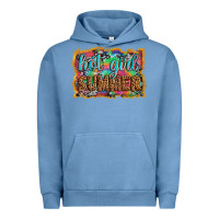 Pigment Pebble Blue hot girl summer Urban Hoodie - Artiststas