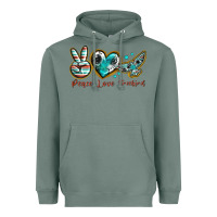 Sage peace love freebird Heavyweight Hoodie - texasbilliewilder