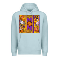 Blue Mist basketball mom Premium Hoodie - Jasminsmagicworld