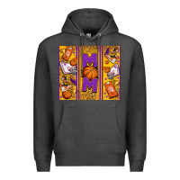 Charcoal Heather basketball mom Premium Hoodie - Jasminsmagicworld