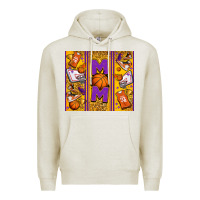 Oatmeal Heather basketball mom Premium Hoodie - Jasminsmagicworld
