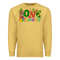 Antique Gold love summer with watermelon tbw Premium Sweatshirt - texasbilliewilder
