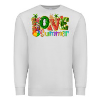 Dove Grey love summer with watermelon tbw Premium Sweatshirt - texasbilliewilder