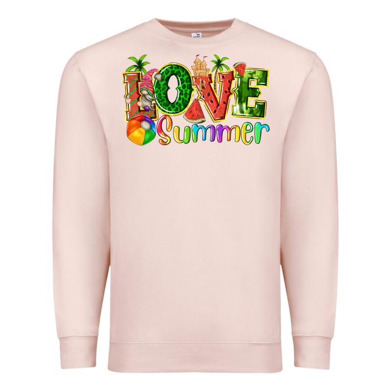 Love Summer With Watermelon Tbw Premium Sweatshirt by texasbilliewilder | Teevron