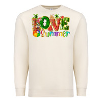 Sandshell love summer with watermelon tbw Premium Sweatshirt - texasbilliewilder