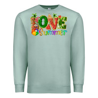 Seafoam love summer with watermelon tbw Premium Sweatshirt - texasbilliewilder